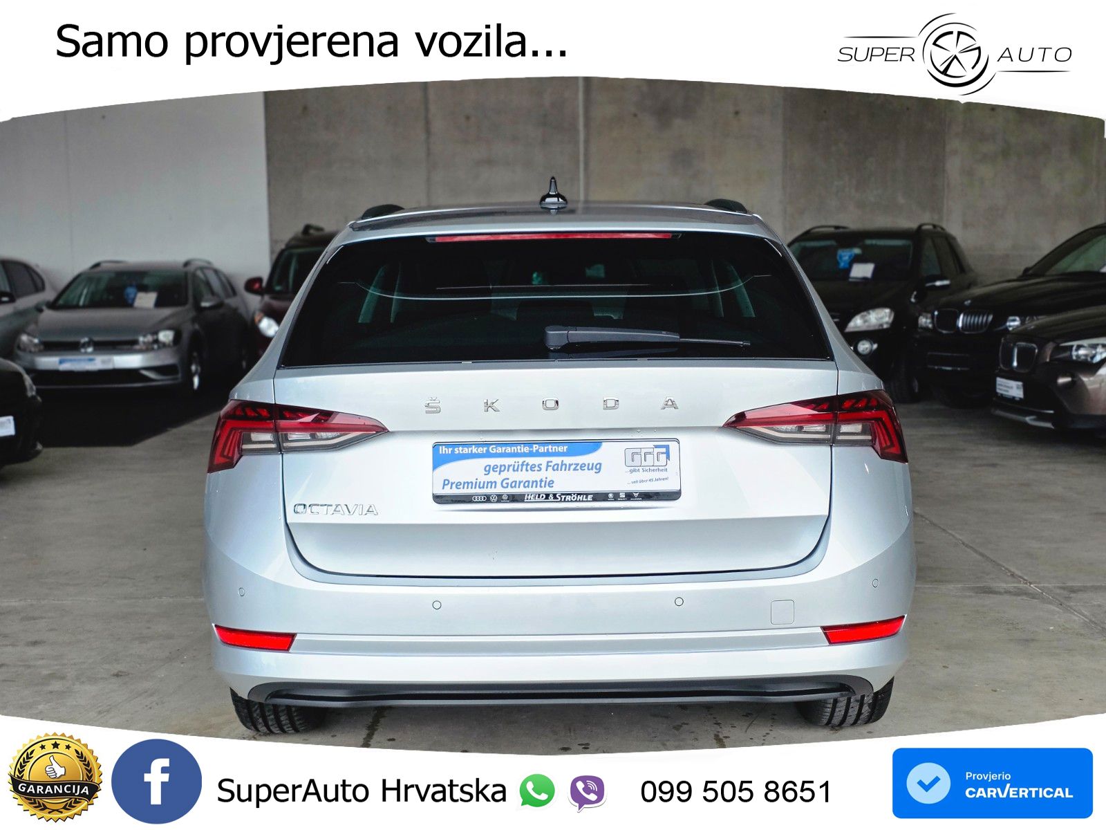 Škoda Octavia Combi 2.0 TDI (150 KS) DSG LED+GR SJED+ACC