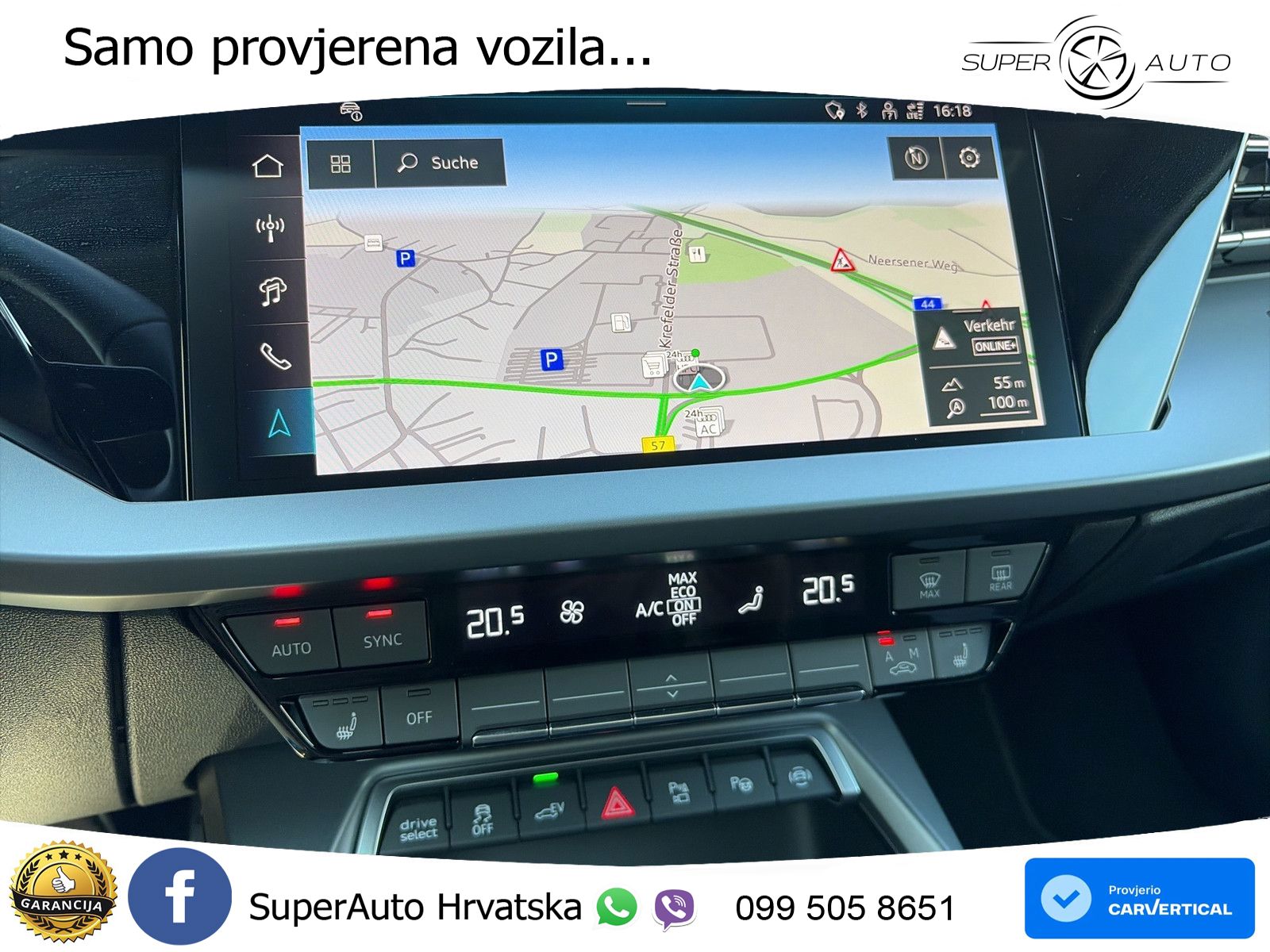 Audi A3 Sportback 40 TFSI e (204 KS) Plug-in Hybrid S tronic LED+GR SJED+ACC
