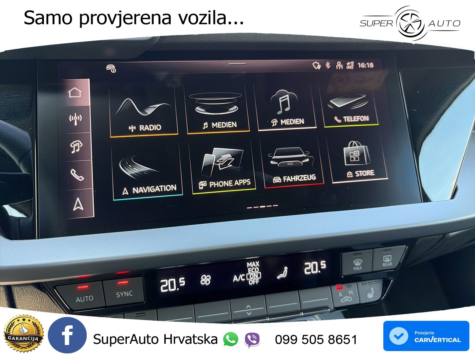 Audi A3 Sportback 40 TFSI e (204 KS) Plug-in Hybrid S tronic LED+GR SJED+ACC
