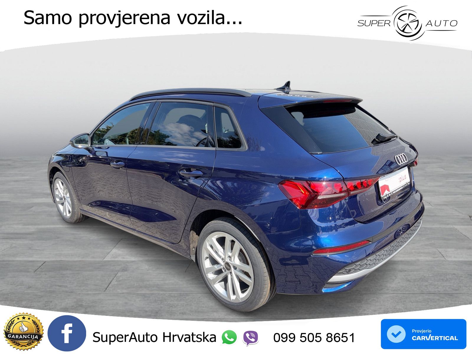 Audi A3 Sportback 40 TFSI e (204 KS) Plug-in Hybrid S tronic LED+GR SJED+ACC