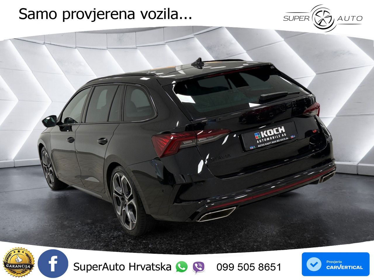 Škoda Octavia Combi RS 2.0 TSI (245 KS) DSG
