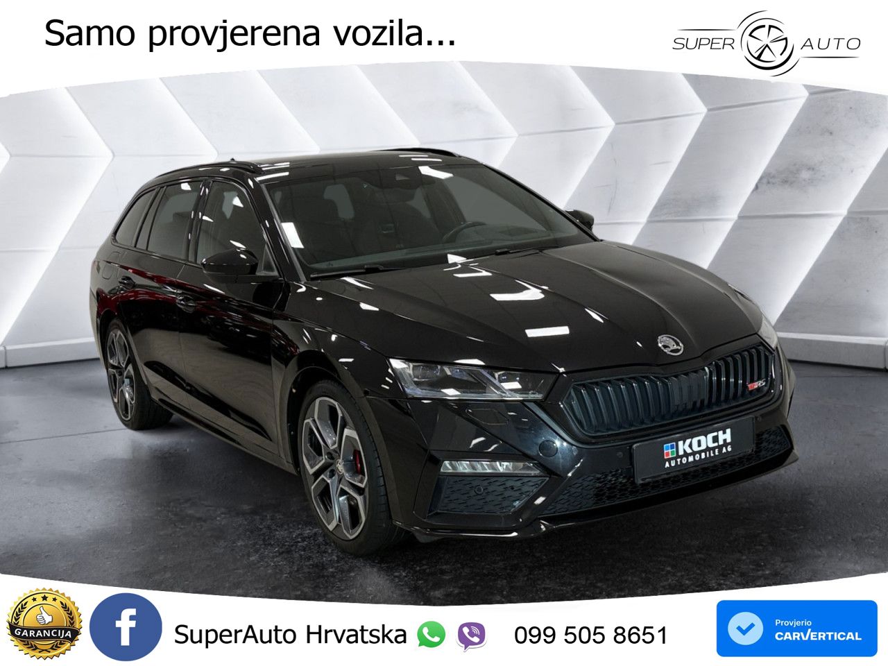 Škoda Octavia Combi RS 2.0 TSI (245 KS) DSG