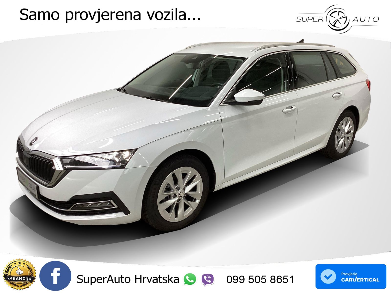 Škoda Octavia Combi 1.5 TSI (150 KS) DSG Selection LED+GR SJED+ACC