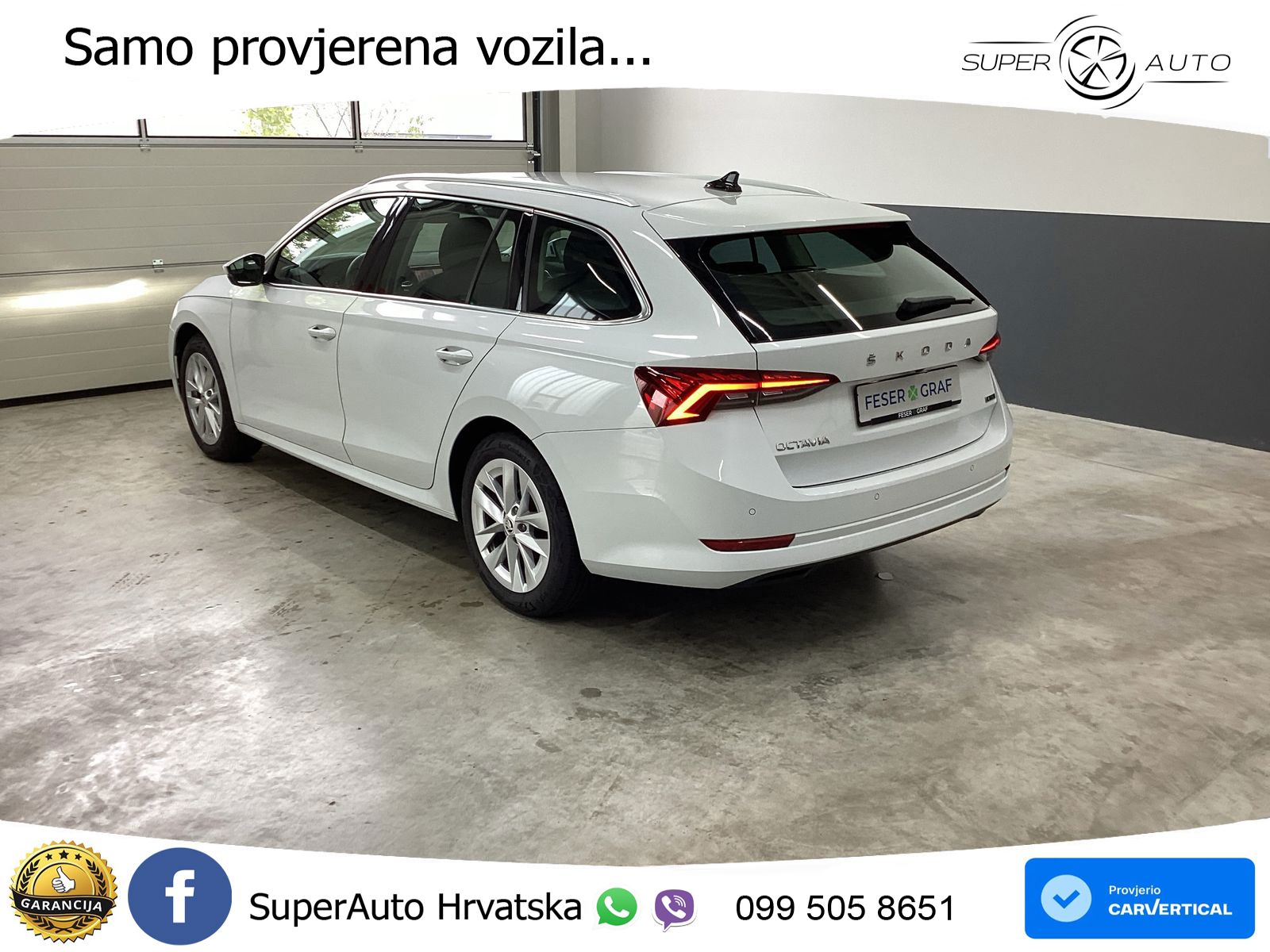 Škoda Octavia Combi 1.5 TSI (150 KS) DSG Selection LED+GR SJED+ACC