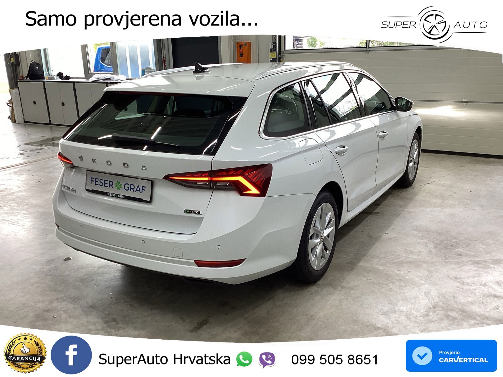 Škoda Octavia Combi 1.5 TSI (150 KS) DSG Selection LED+GR SJED+ACC
