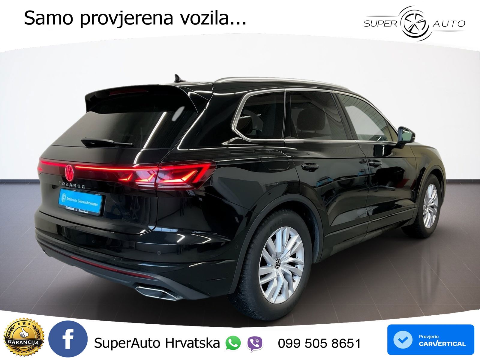 Volkswagen Touareg 3.0 V6 TDI (231 KS) 4MOTION Tiptronic ZRAČNI+ACC+GR SJED+KAM