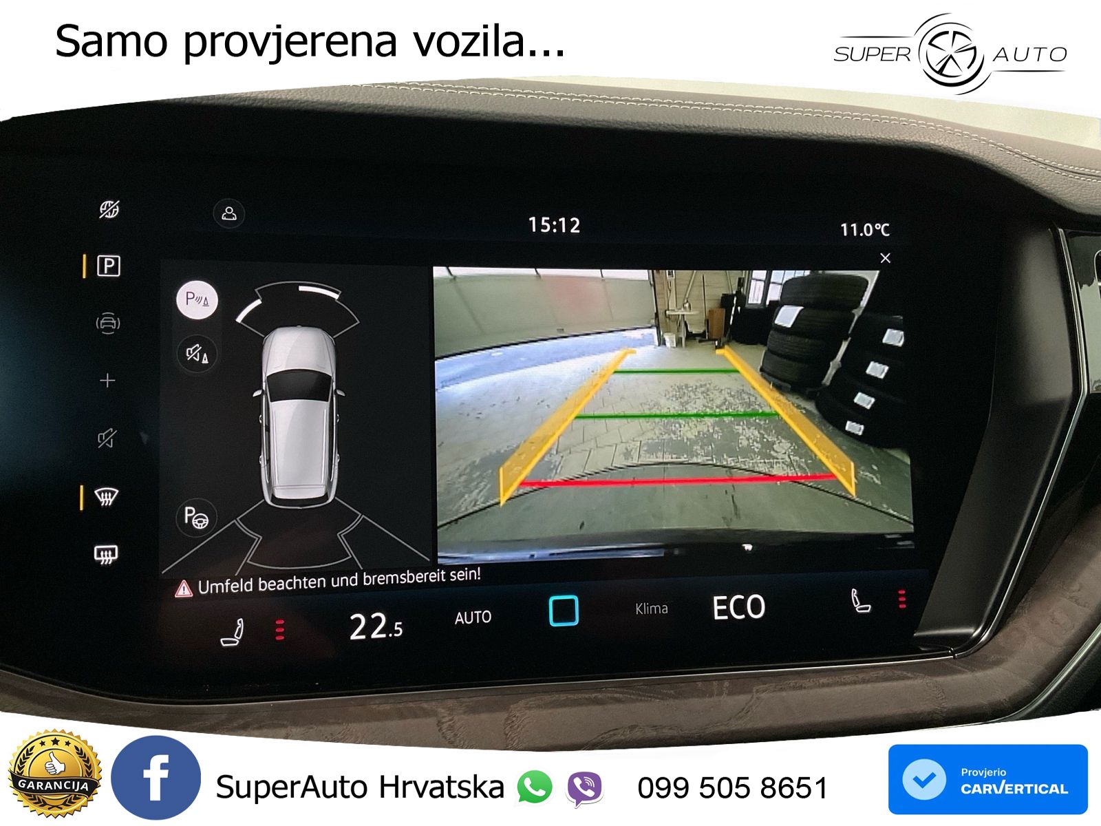 Volkswagen Touareg 3.0 V6 TDI (231 KS) 4MOTION Tiptronic ZRAČNI+ACC+GR SJED+KAM