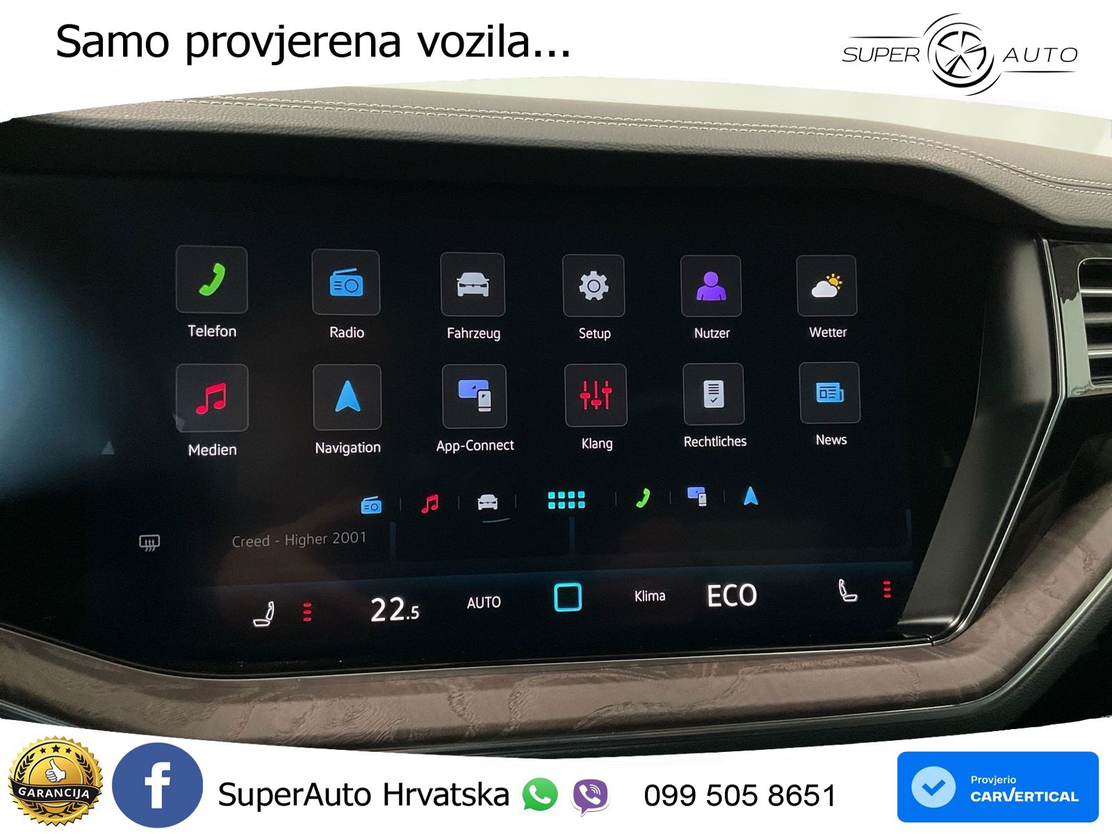 Volkswagen Touareg 3.0 V6 TDI (231 KS) 4MOTION Tiptronic ZRAČNI+ACC+GR SJED+KAM