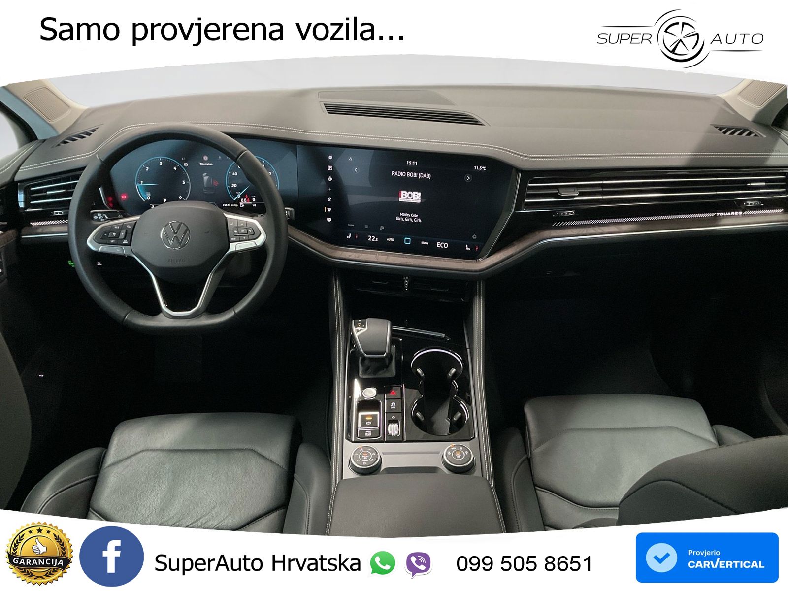 Volkswagen Touareg 3.0 V6 TDI (231 KS) 4MOTION Tiptronic ZRAČNI+ACC+GR SJED+KAM