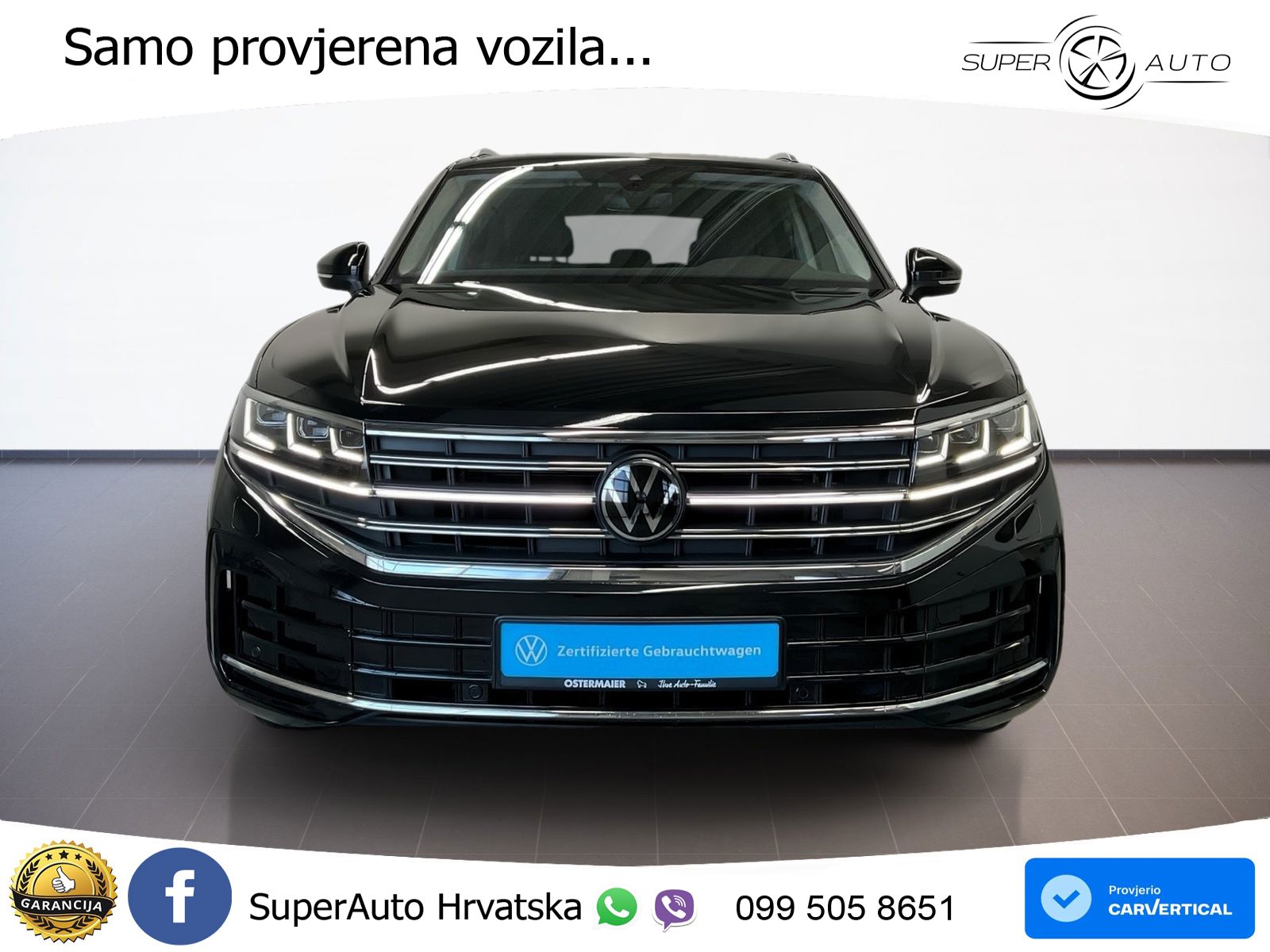 Volkswagen Touareg 3.0 V6 TDI (231 KS) 4MOTION Tiptronic ZRAČNI+ACC+GR SJED+KAM