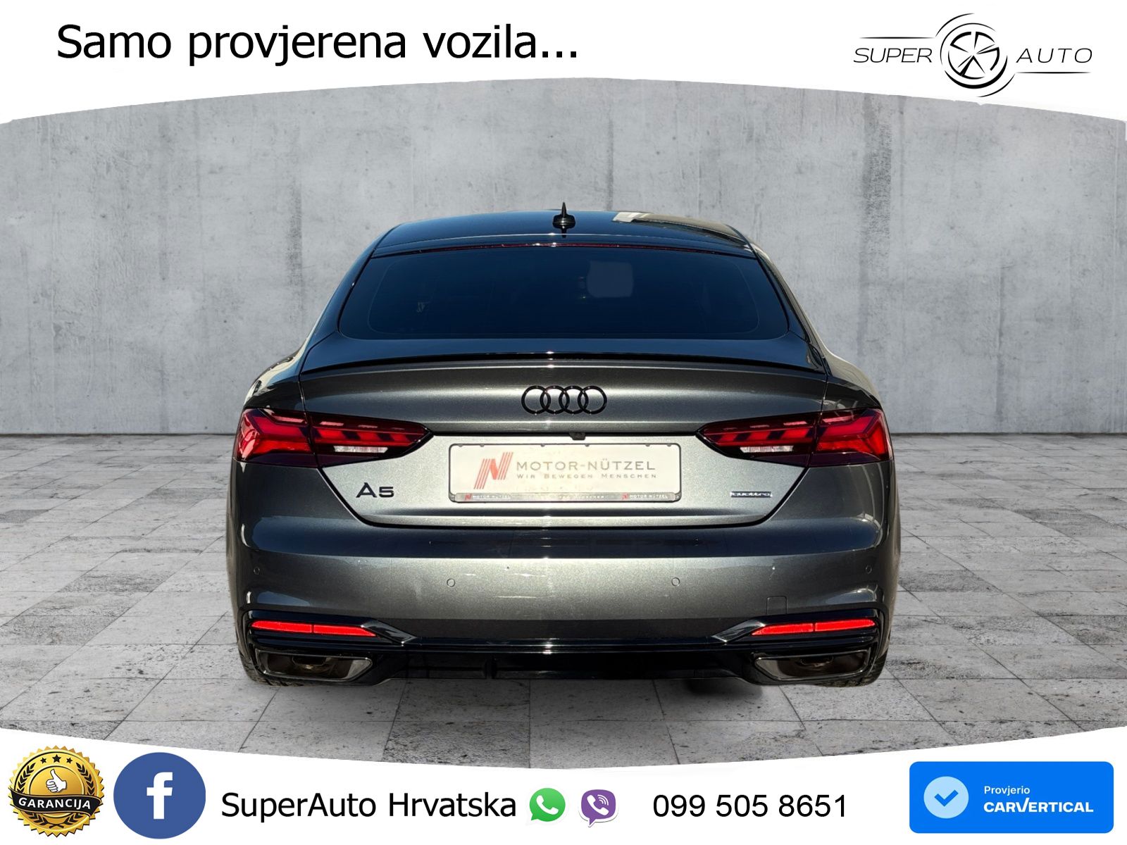 Audi A5 Sportback 45 TFSI (265 KS) quattro S tronic S line MATRIX+GR SJED+KAM