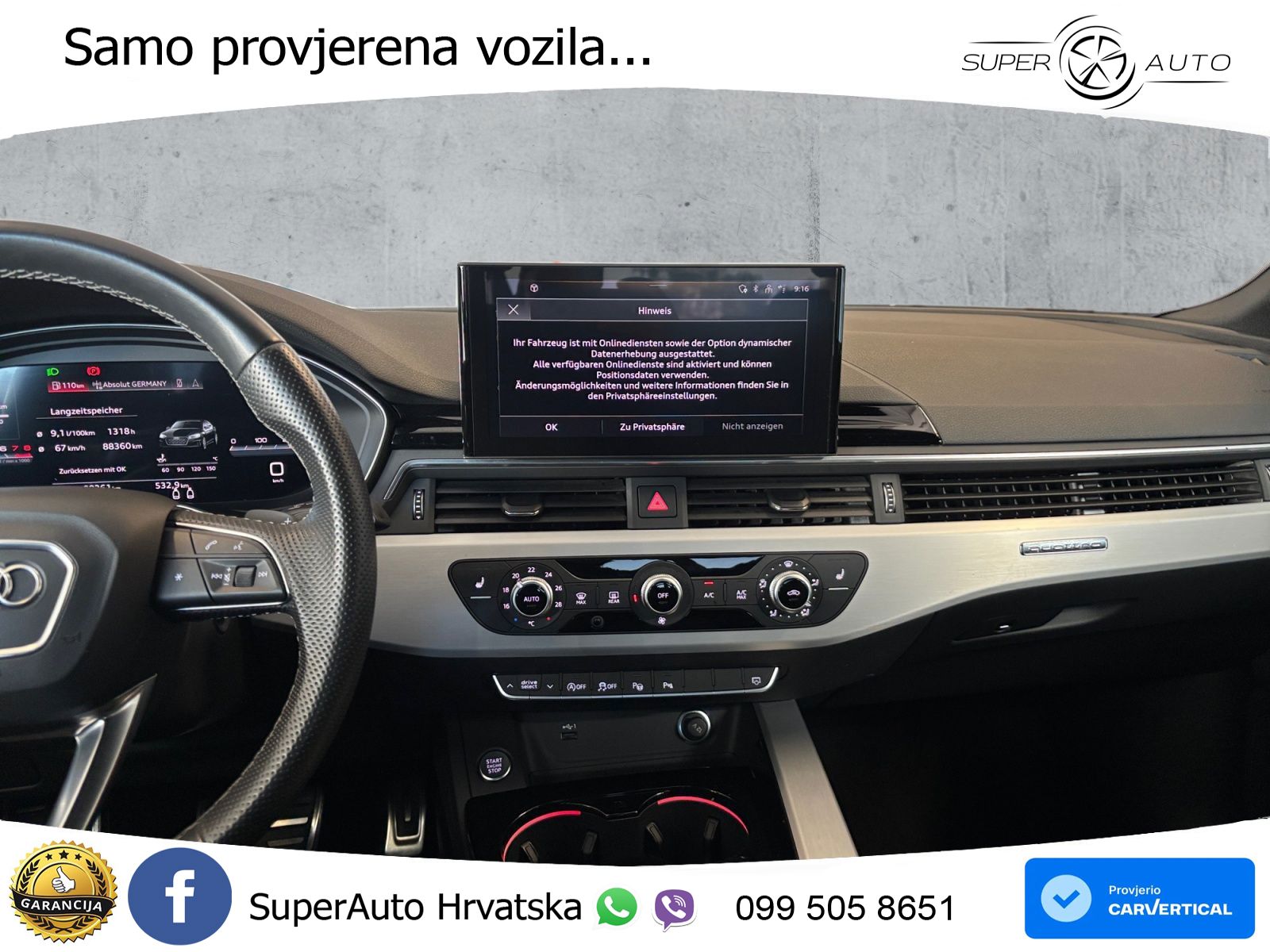 Audi A5 Sportback 45 TFSI (265 KS) quattro S tronic S line MATRIX+GR SJED+KAM