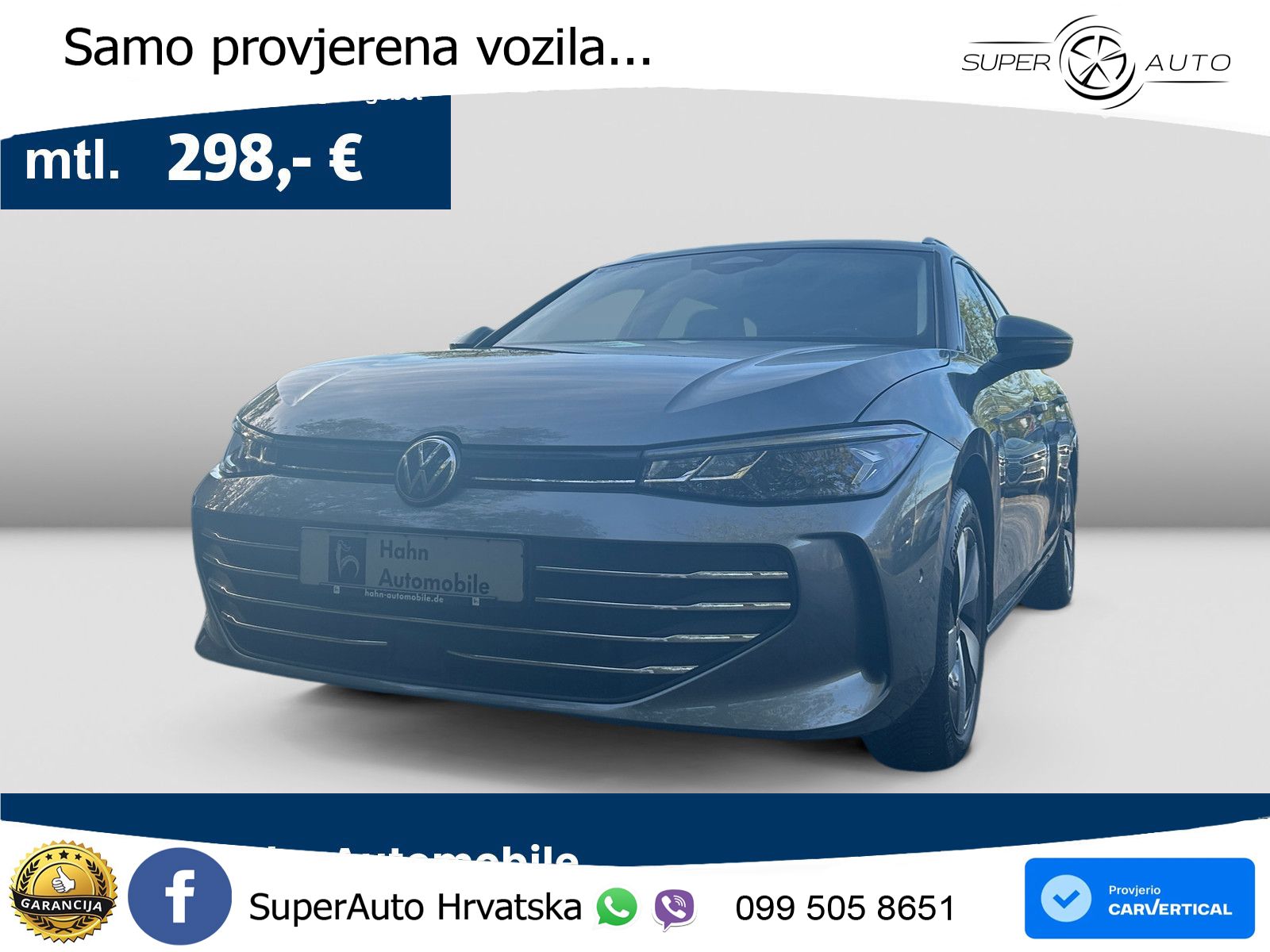 Volkswagen Passat Variant 1.5 eTSI (150 KS) DSG Business LED+GR SJED+ACC