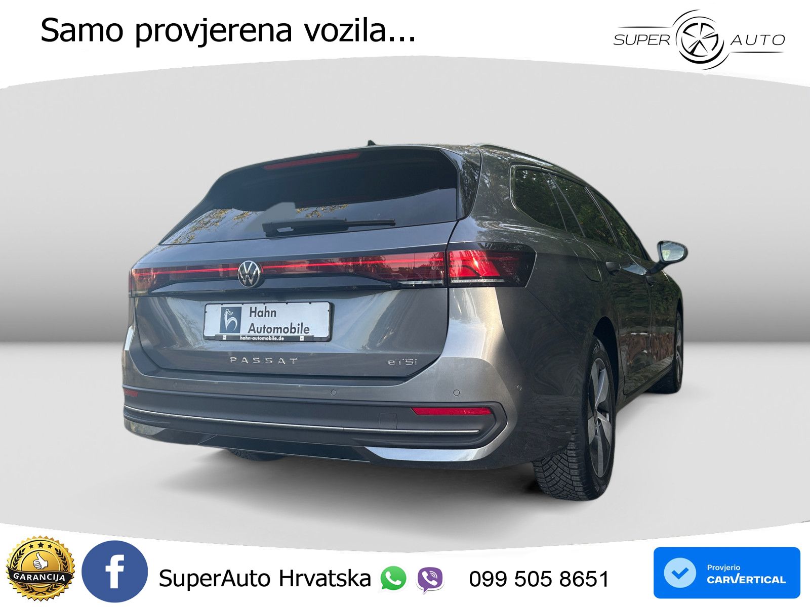 Volkswagen Passat Variant 1.5 eTSI (150 KS) DSG Business LED+GR SJED+ACC