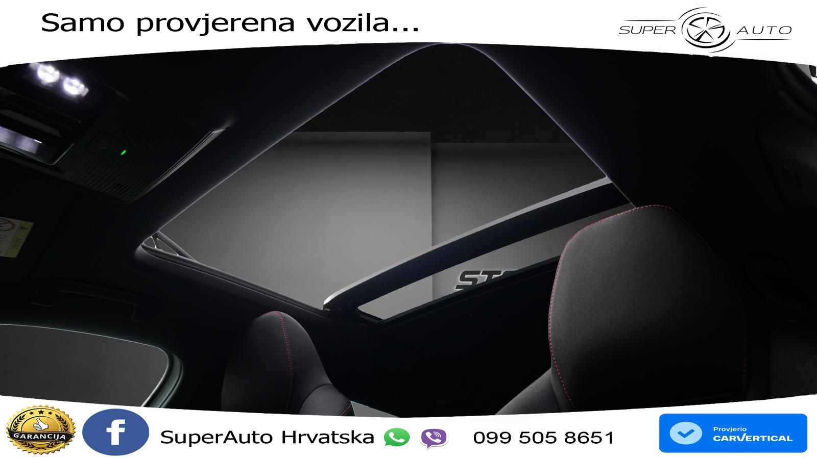 Škoda Octavia Combi RS 2.0 TSI (265 KS) DSG MATRIX+GR SJED+KAM