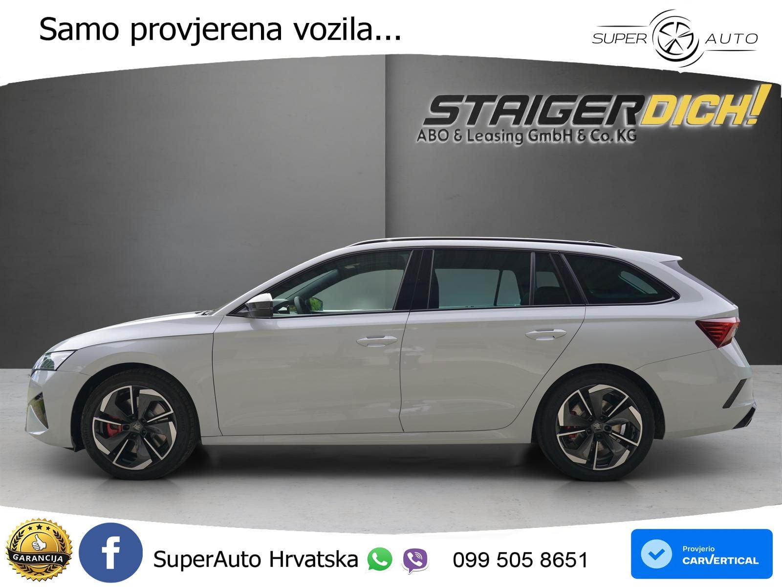 Škoda Octavia Combi RS 2.0 TSI (265 KS) DSG MATRIX+GR SJED+KAM