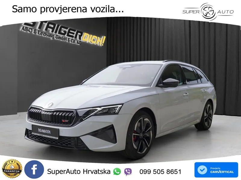Škoda Octavia Combi RS 2.0 TSI (265 KS) DSG MATRIX+GR SJED+KAM