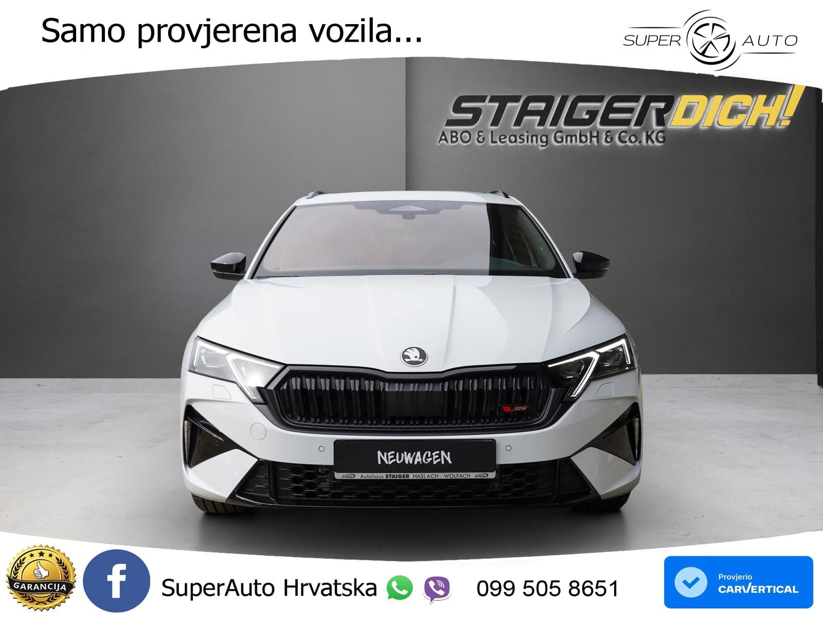 Škoda Octavia Combi RS 2.0 TSI (265 KS) DSG MATRIX+GR SJED+KAM
