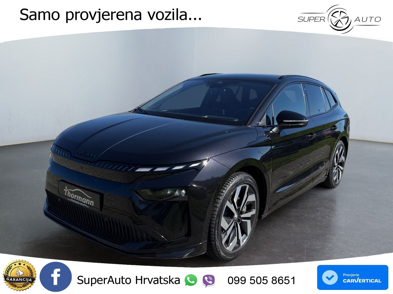 Škoda Enyaq 85 82 kWh (286 KS) SportLine LED+GR SJED+ACC