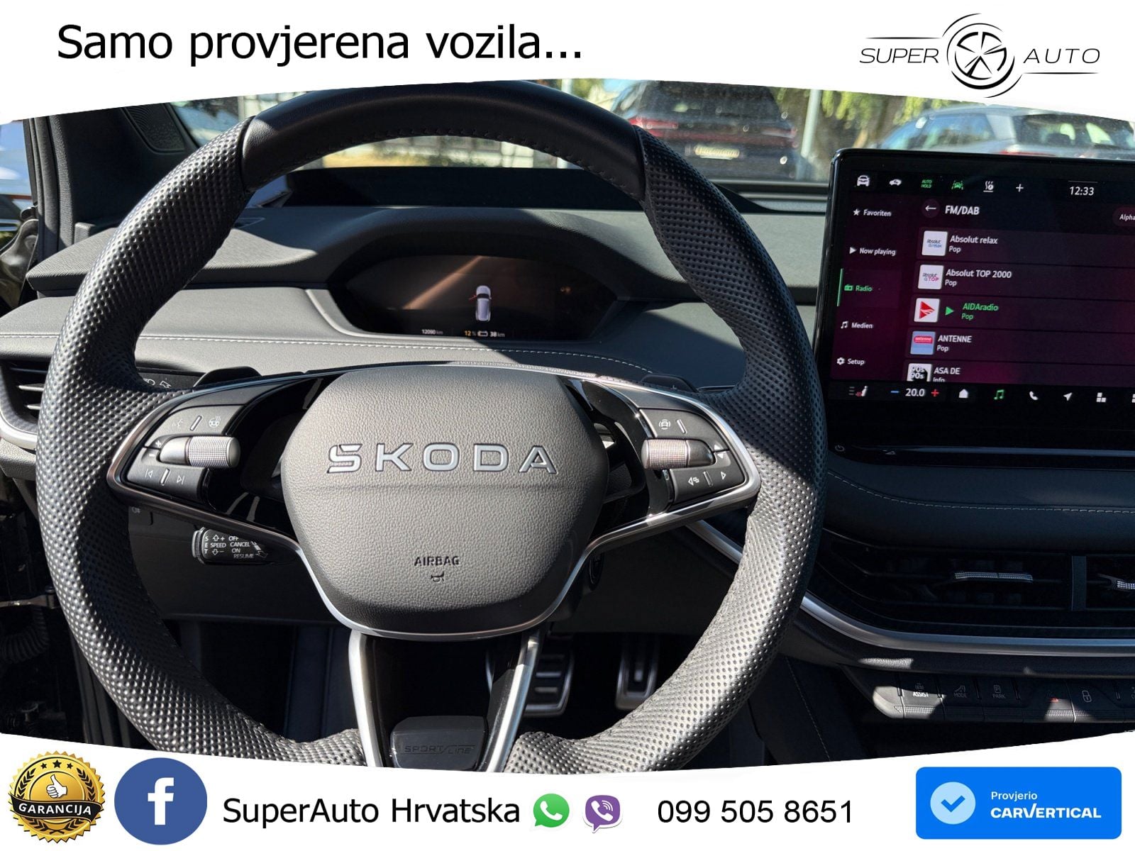 Škoda Enyaq 85 82 kWh (286 KS) SportLine LED+GR SJED+ACC