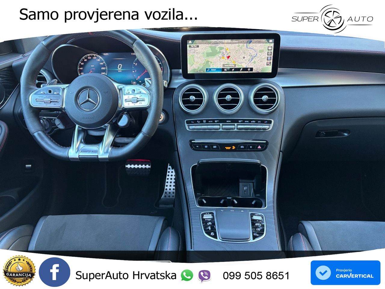 Mercedes GLC Coupe AMG 43 V6 (390 KS) 4MATIC TCT LED+GR SJED+ACC