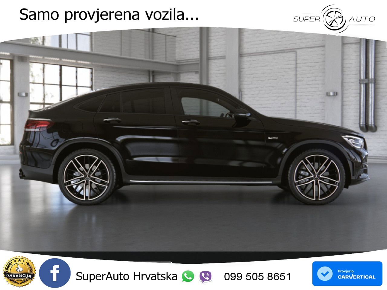 Mercedes GLC Coupe AMG 43 V6 (390 KS) 4MATIC TCT LED+GR SJED+ACC