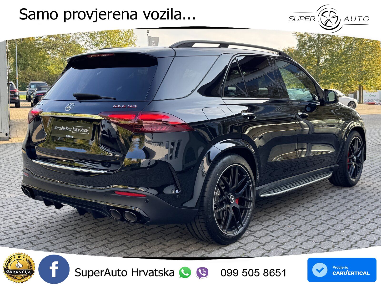 Mercedes AMG GLE 53 (544 KS) Hybrid 4MATIC+ 9G-TRONIC ZRAČNI+ACC+GR SJED+KAM+PANO