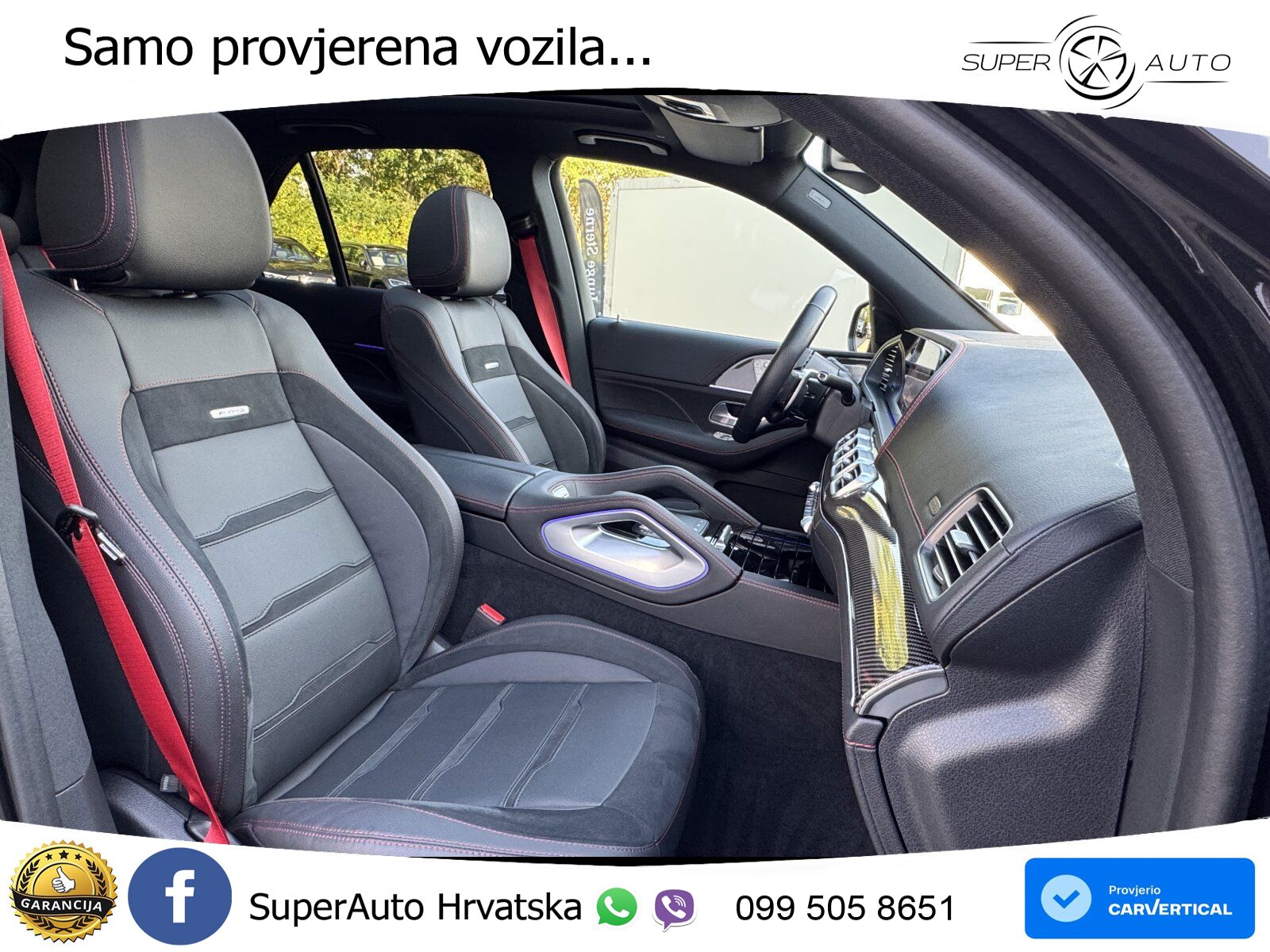 Mercedes AMG GLE 53 (544 KS) Hybrid 4MATIC+ 9G-TRONIC ZRAČNI+ACC+GR SJED+KAM+PANO