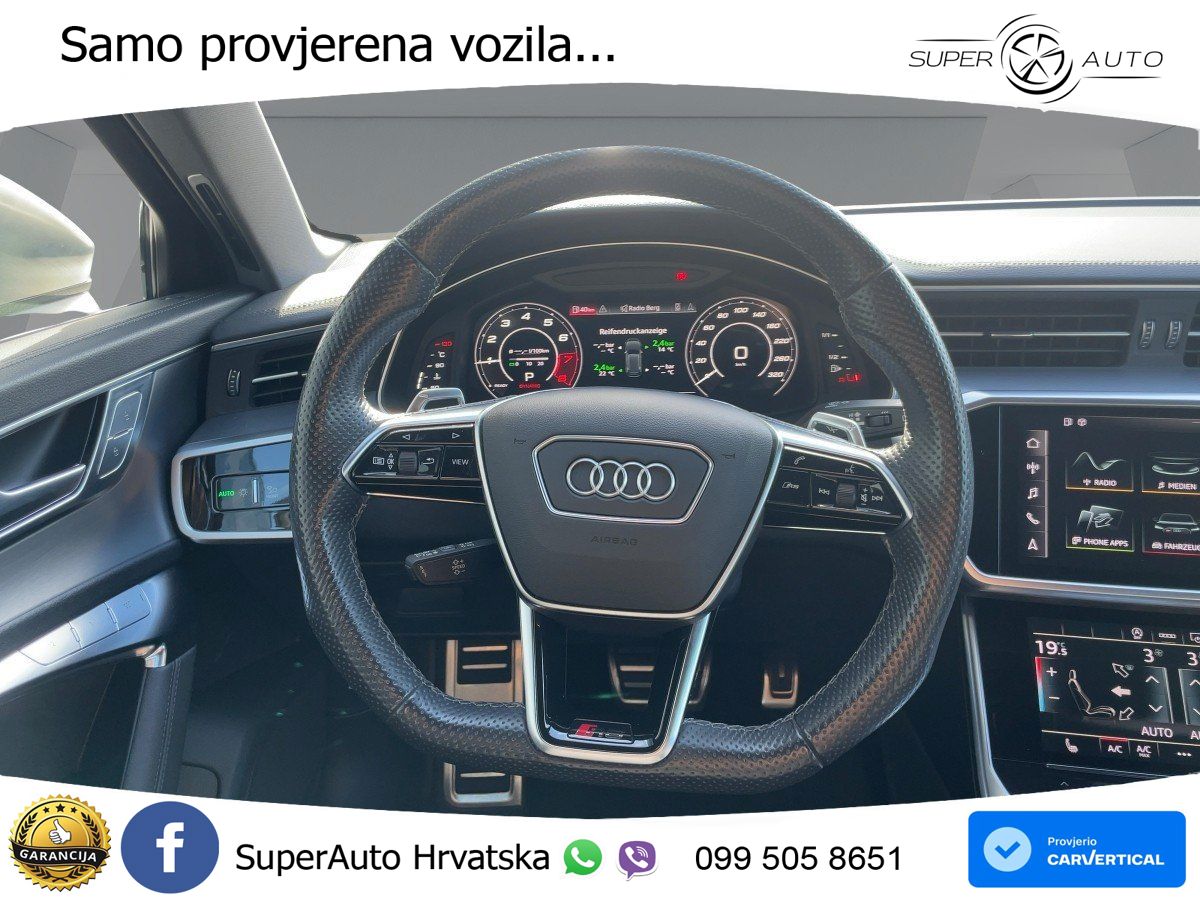 Audi RS6 Avant 4.0 TFSI V8 (600 KS) quattro Tiptronic Kuka MATRIX+GR SJED+KAM