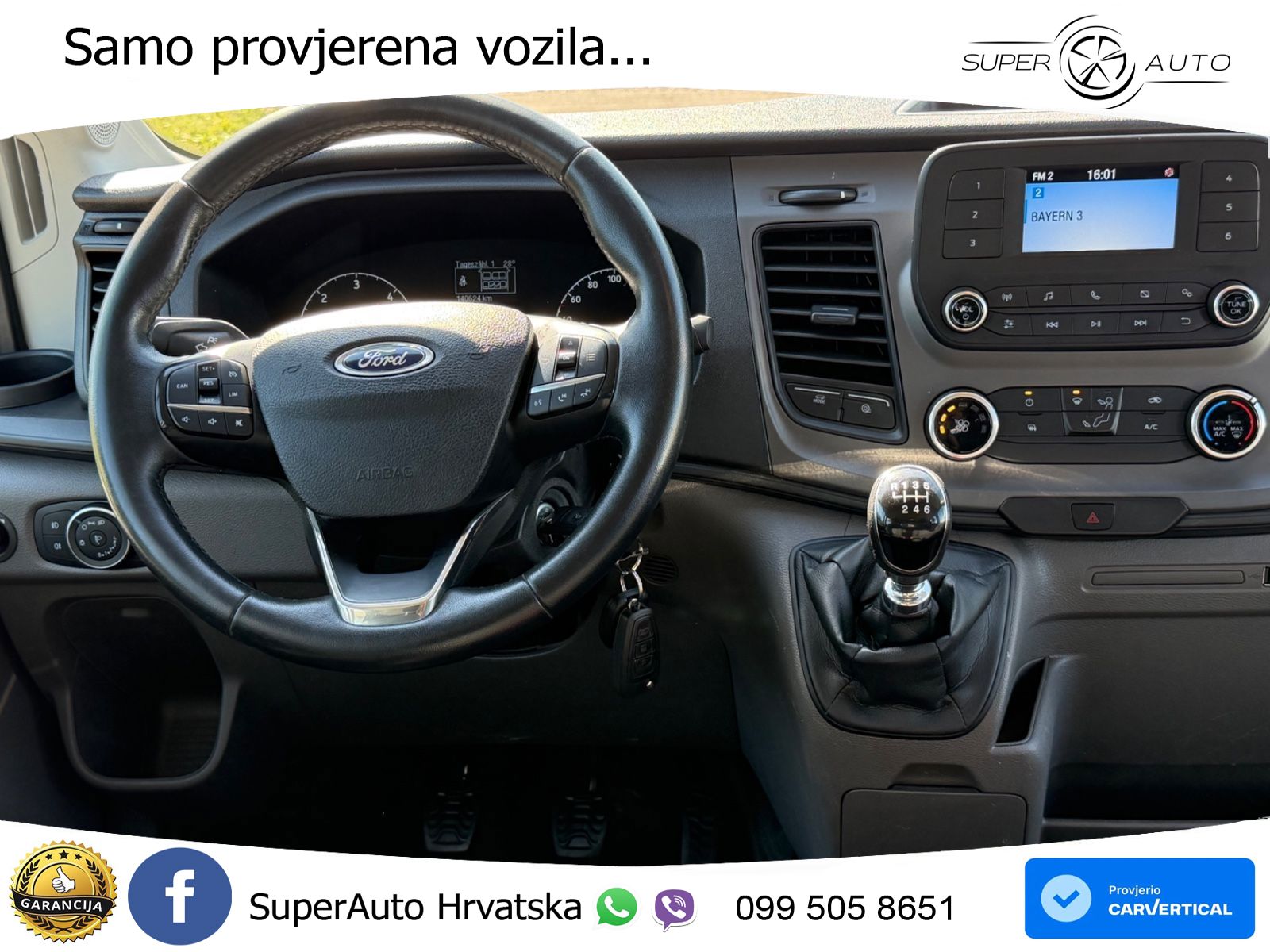 Ford Transit Pritsche 350 L3 DoKa 7-Sitzer 4x4 *AHK* 170 KS