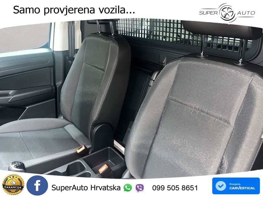 Volkswagen Caddy Cargo 2.0 TDI 102PS Klima, App-Connect, 102 KS