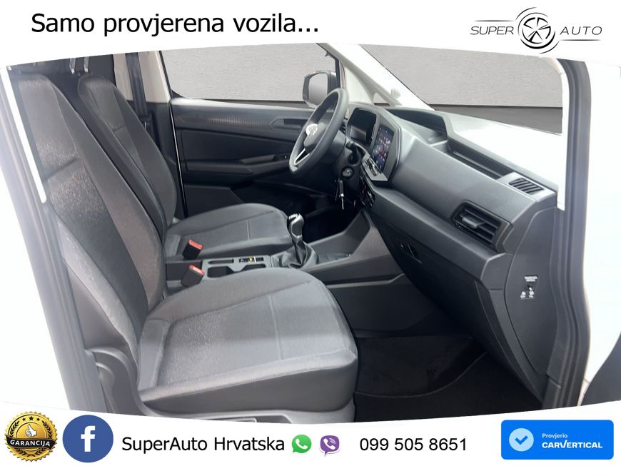 Volkswagen Caddy Cargo 2.0 TDI 102PS Klima, App-Connect, 102 KS