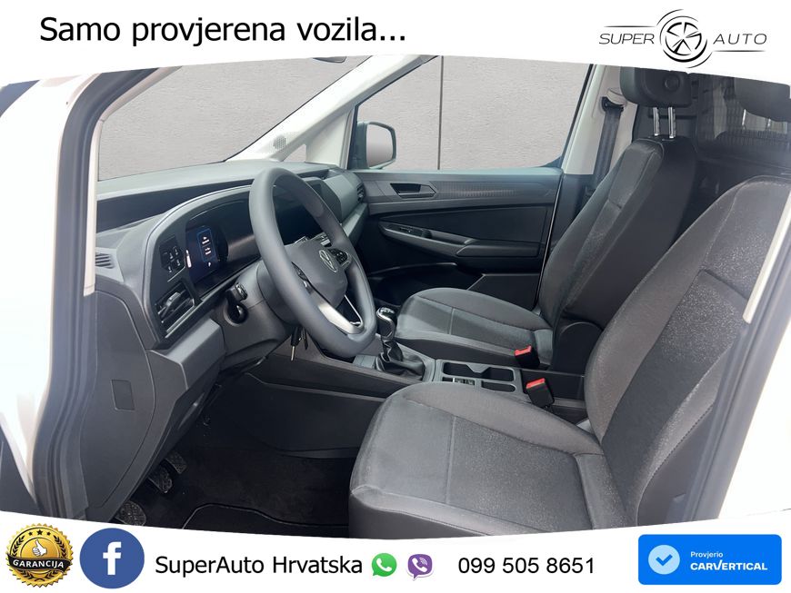 Volkswagen Caddy Cargo 2.0 TDI 102PS Klima, App-Connect, 102 KS