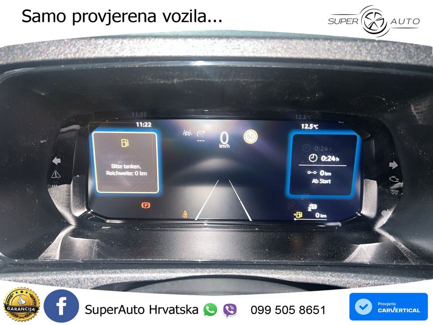 Volkswagen Caddy Cargo 2.0 TDI 102PS Klima, App-Connect, 102 KS