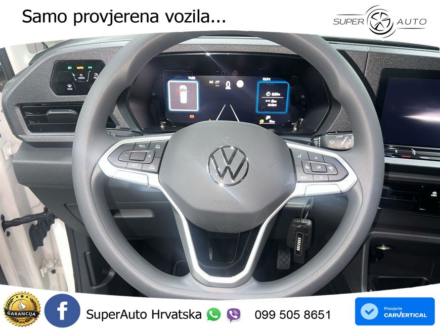 Volkswagen Caddy Cargo 2.0 TDI 102PS Klima, App-Connect, 102 KS