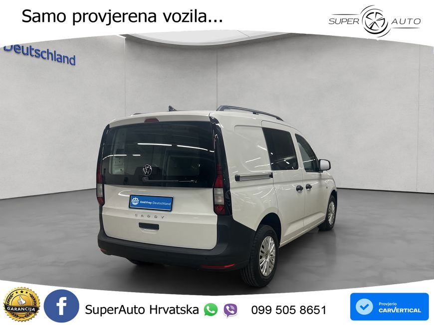 Volkswagen Caddy Cargo 2.0 TDI 102PS Klima, App-Connect, 102 KS