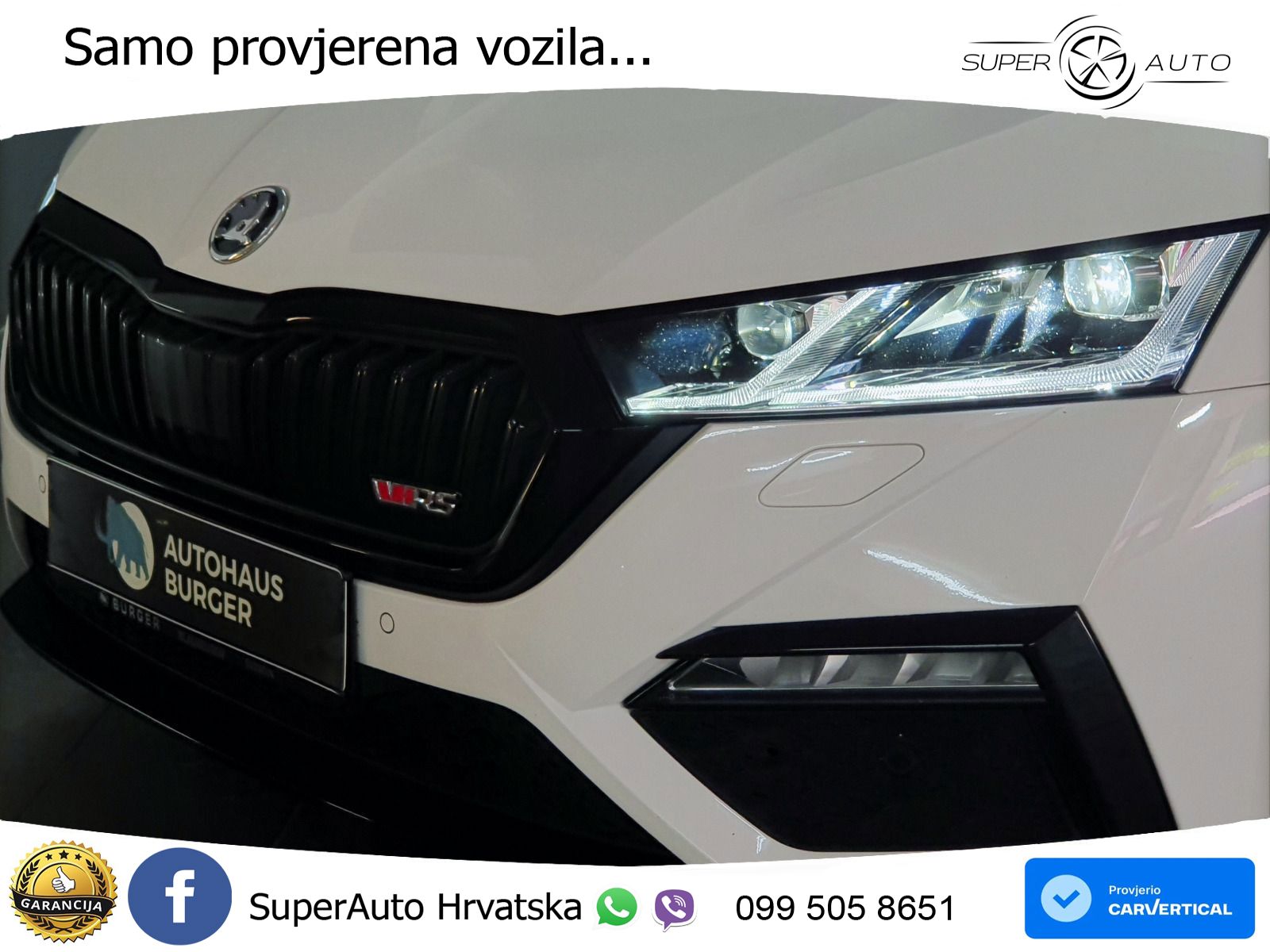 Škoda Octavia Combi RS 2.0 TDI (200 KS) DSG