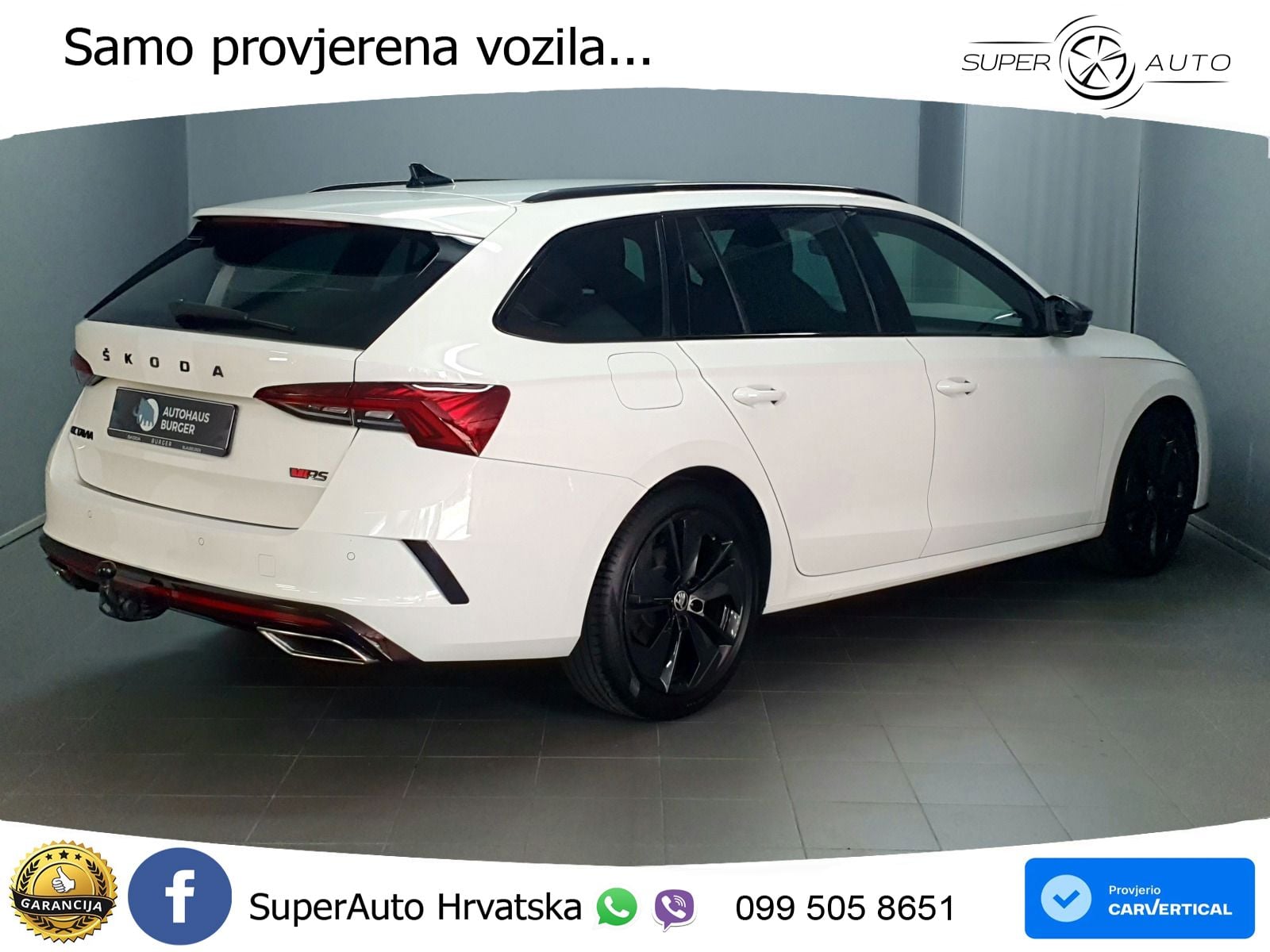 Škoda Octavia Combi RS 2.0 TDI (200 KS) DSG
