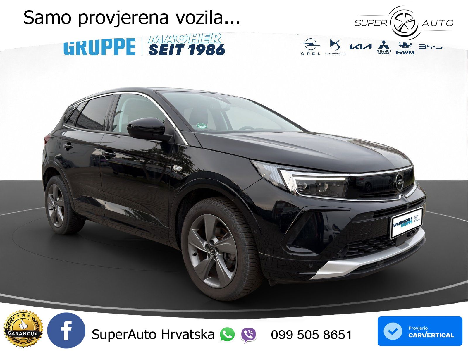 Opel Grandland 1.2i Turbo (130 KS) Automatic Elegance