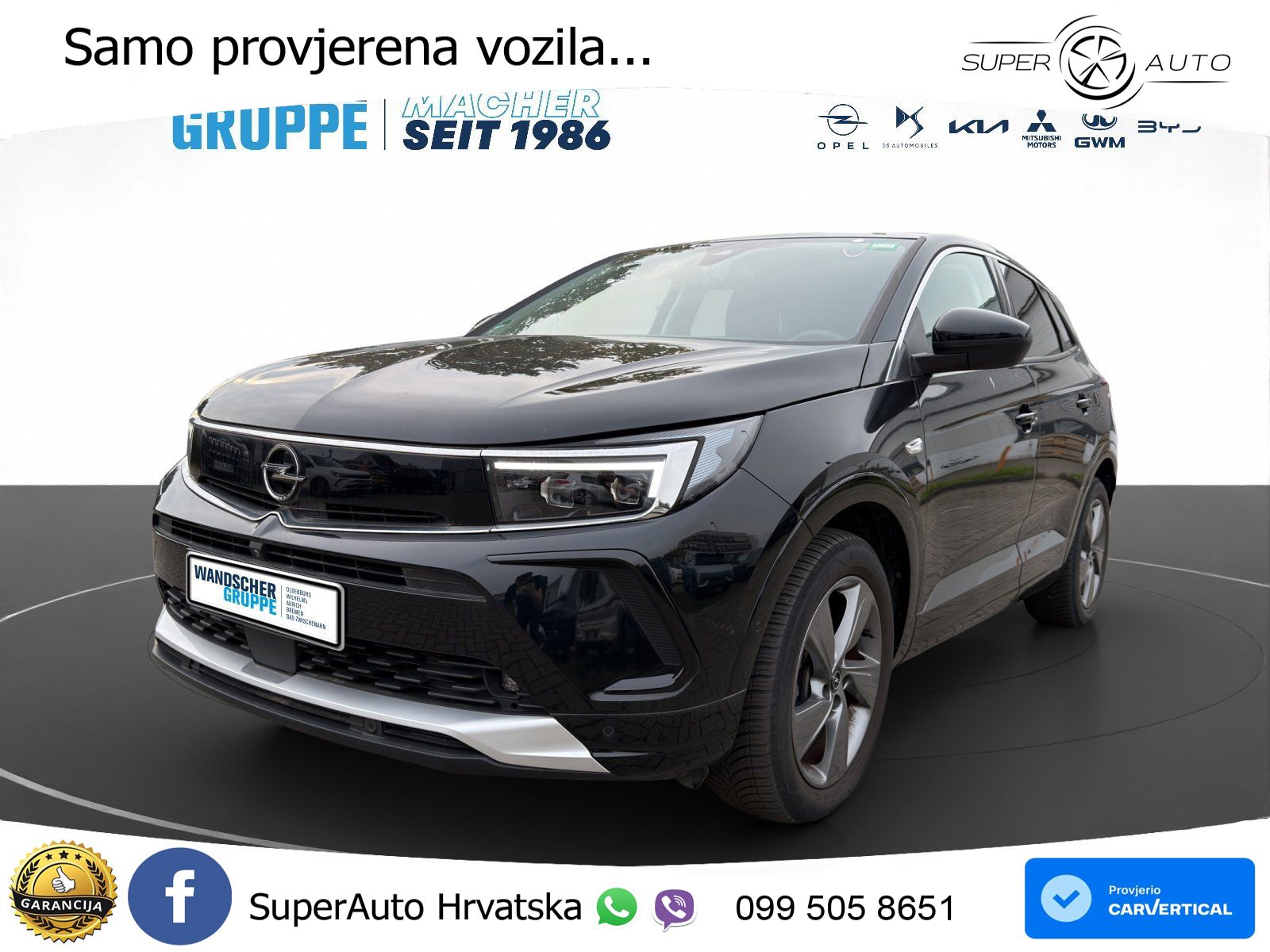 Opel Grandland 1.2i Turbo (130 KS) Automatic Elegance