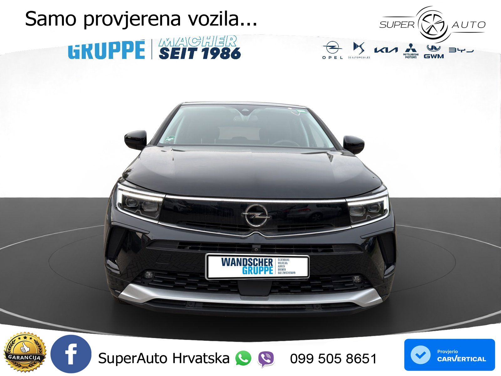 Opel Grandland 1.2i Turbo (130 KS) Automatic Elegance