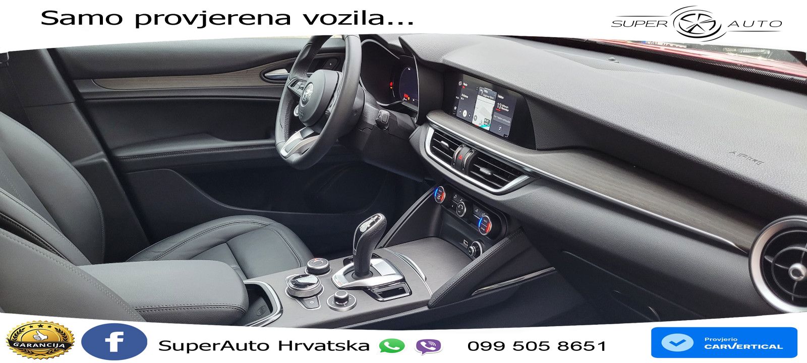Alfa Romeo Stelvio 2.2 MultiJet II (210 KS) Q4 Automatic LED+GR SJED+ACC