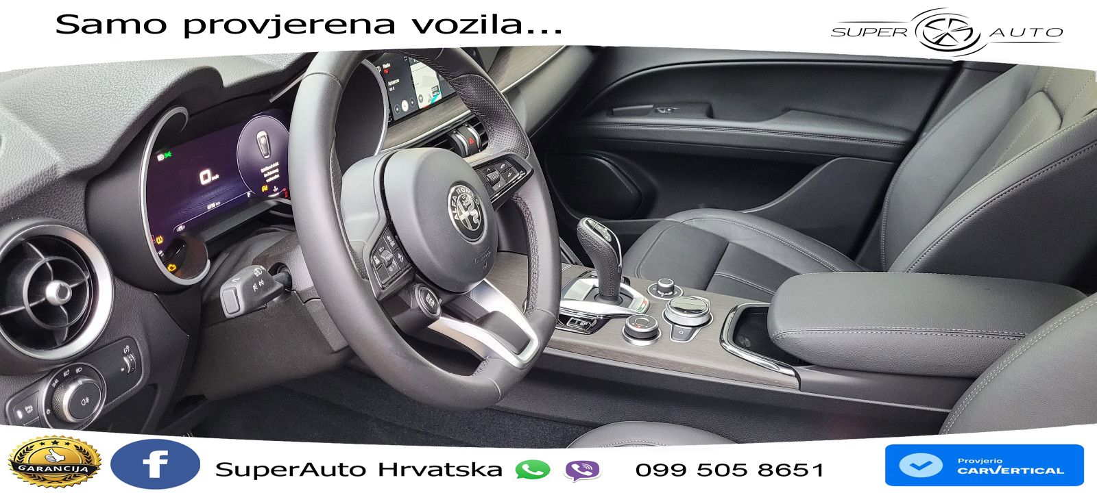 Alfa Romeo Stelvio 2.2 MultiJet II (210 KS) Q4 Automatic LED+GR SJED+ACC