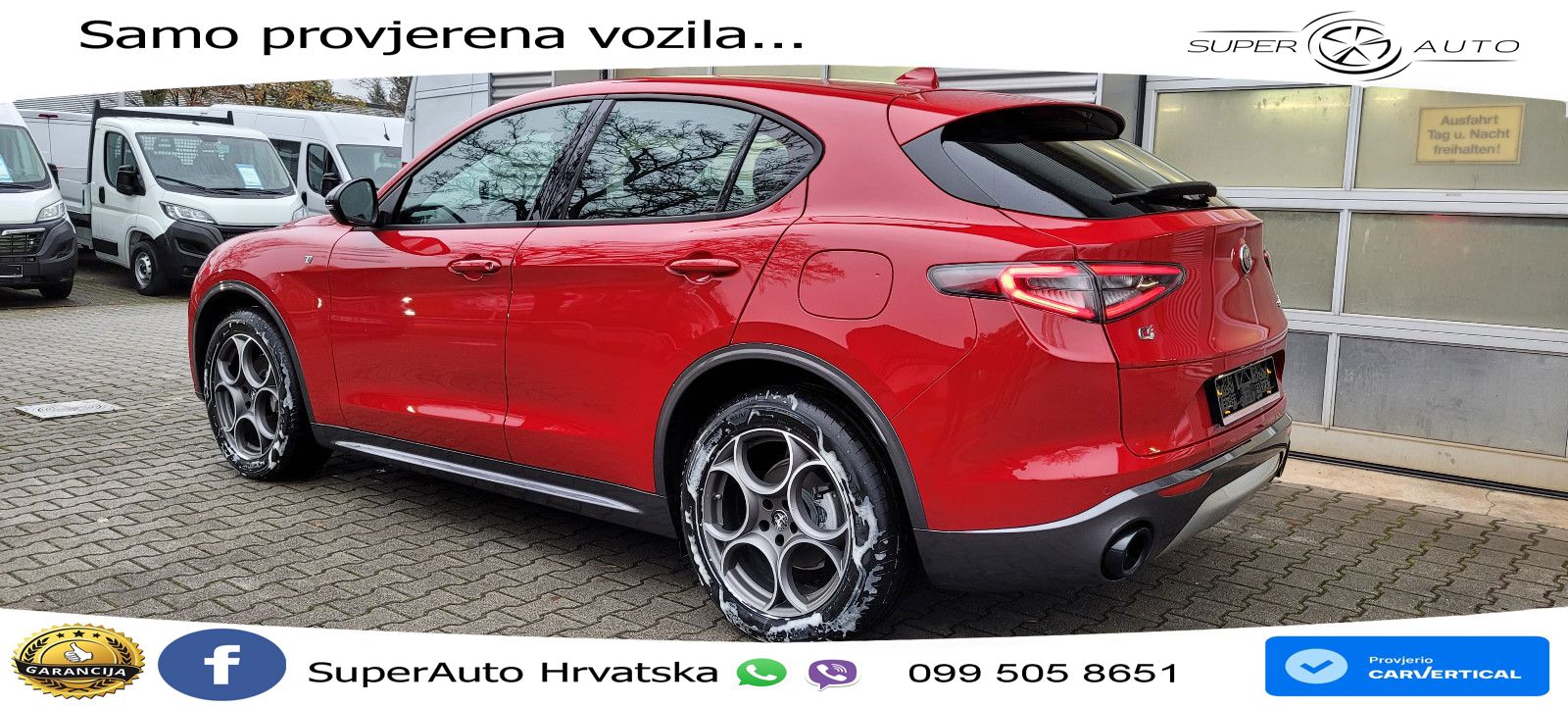 Alfa Romeo Stelvio 2.2 MultiJet II (210 KS) Q4 Automatic LED+GR SJED+ACC