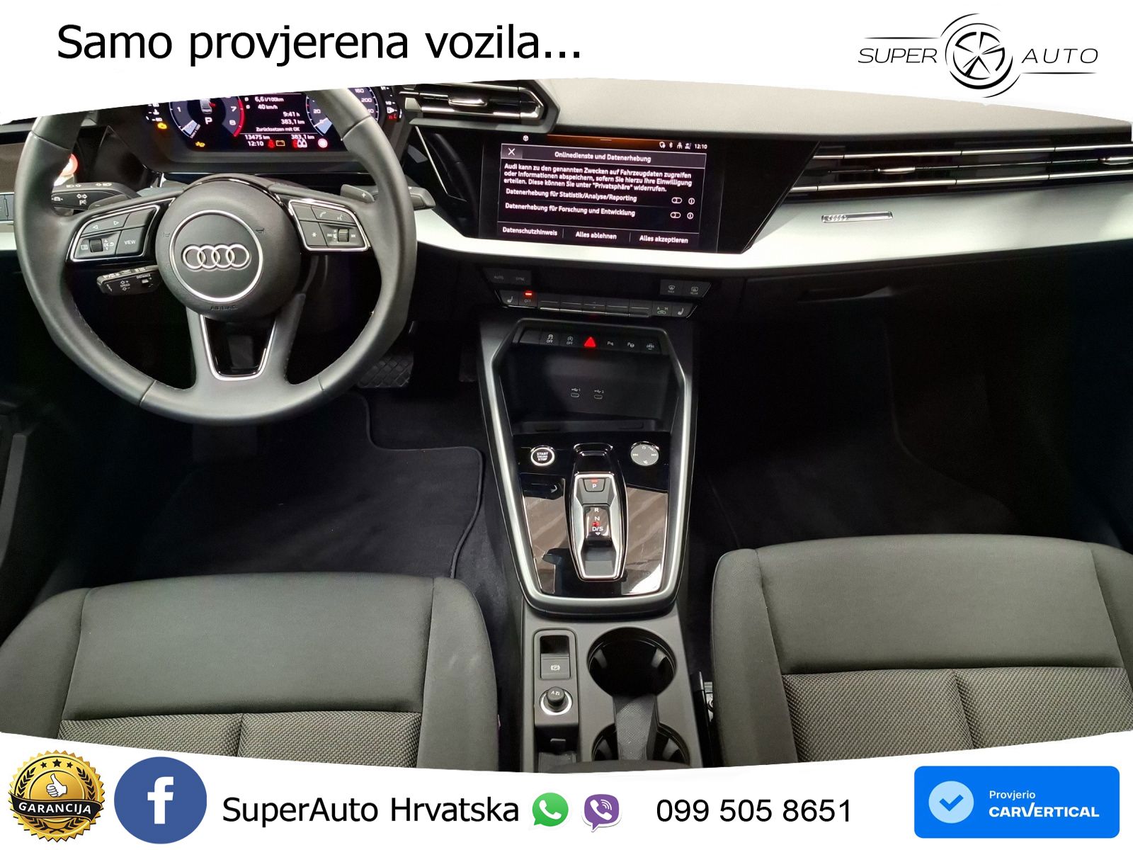 Audi A3 Limuzina 35 TFSI (150 KS) S tronic advanced