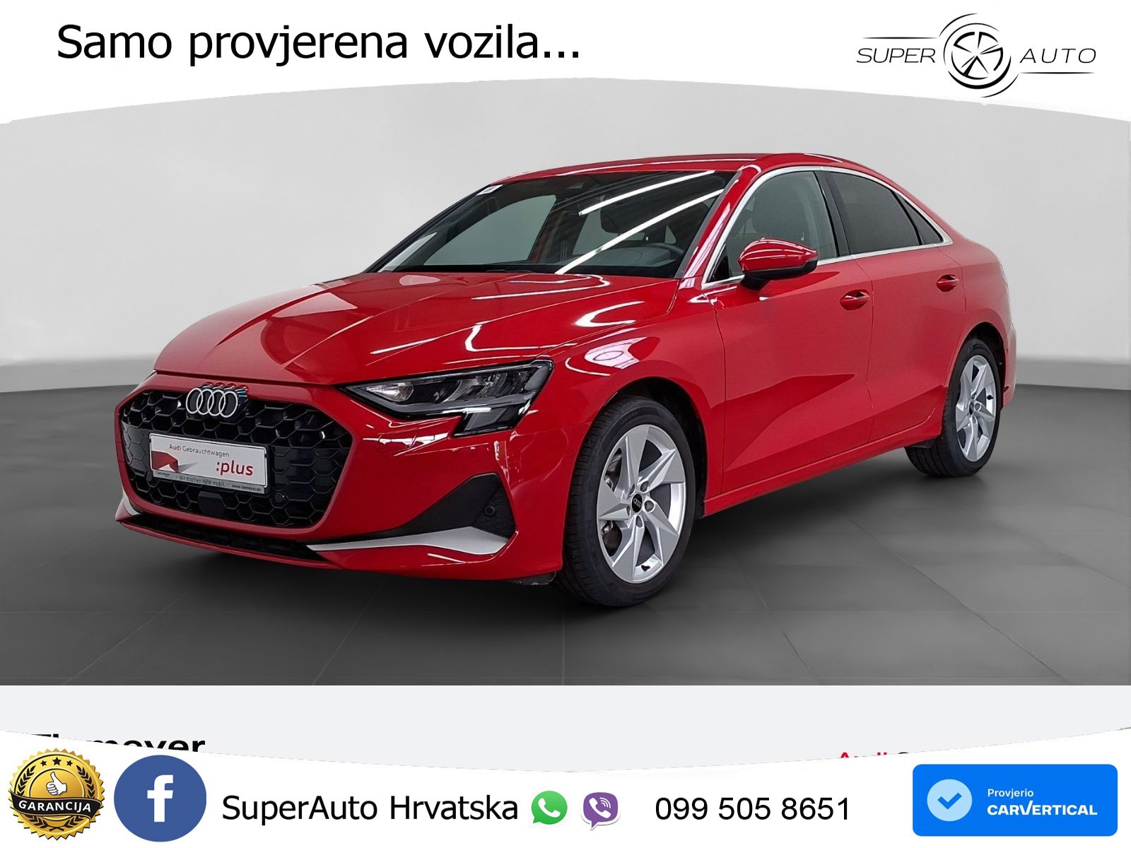 Audi A3 Limuzina 35 TFSI (150 KS) S tronic advanced