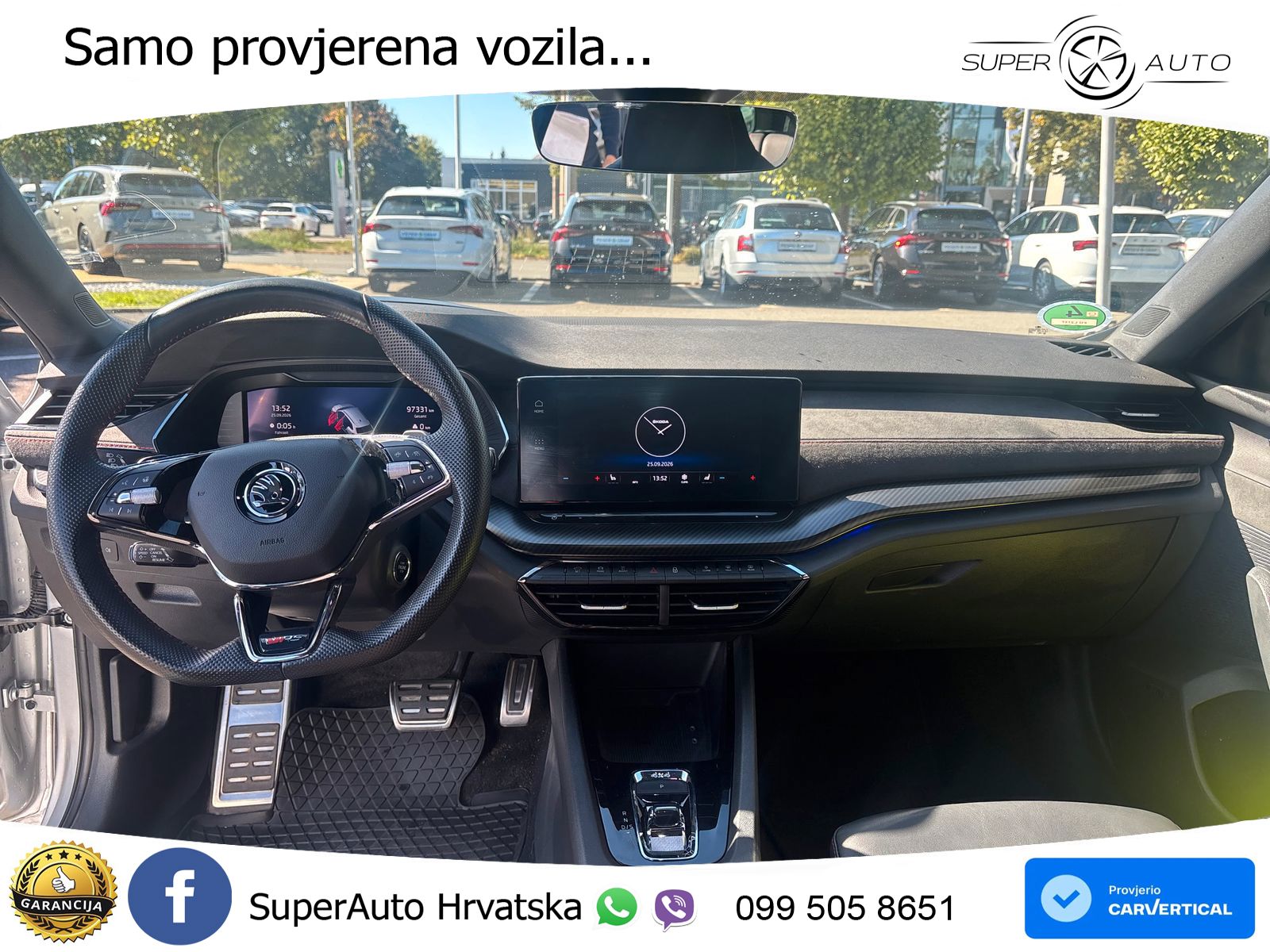 Škoda Octavia Combi RS 2.0 TDI (200 KS) 4x4 DSG LED+GR SJED+ACC
