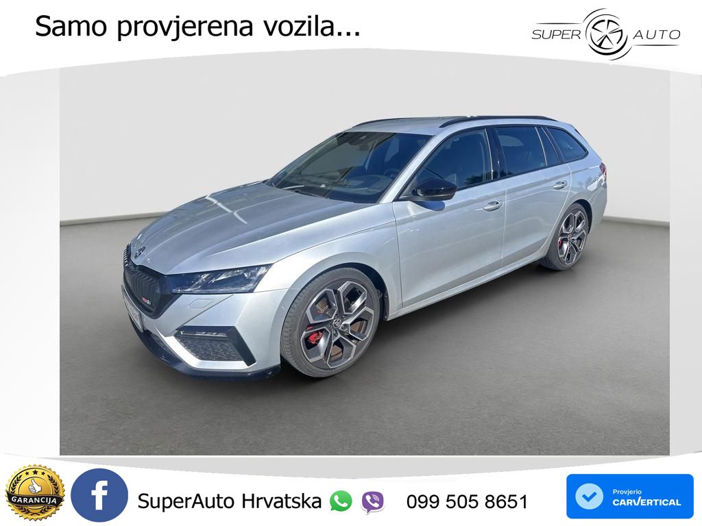 Škoda Octavia Combi RS 2.0 TDI (200 KS) 4x4 DSG LED+GR SJED+ACC