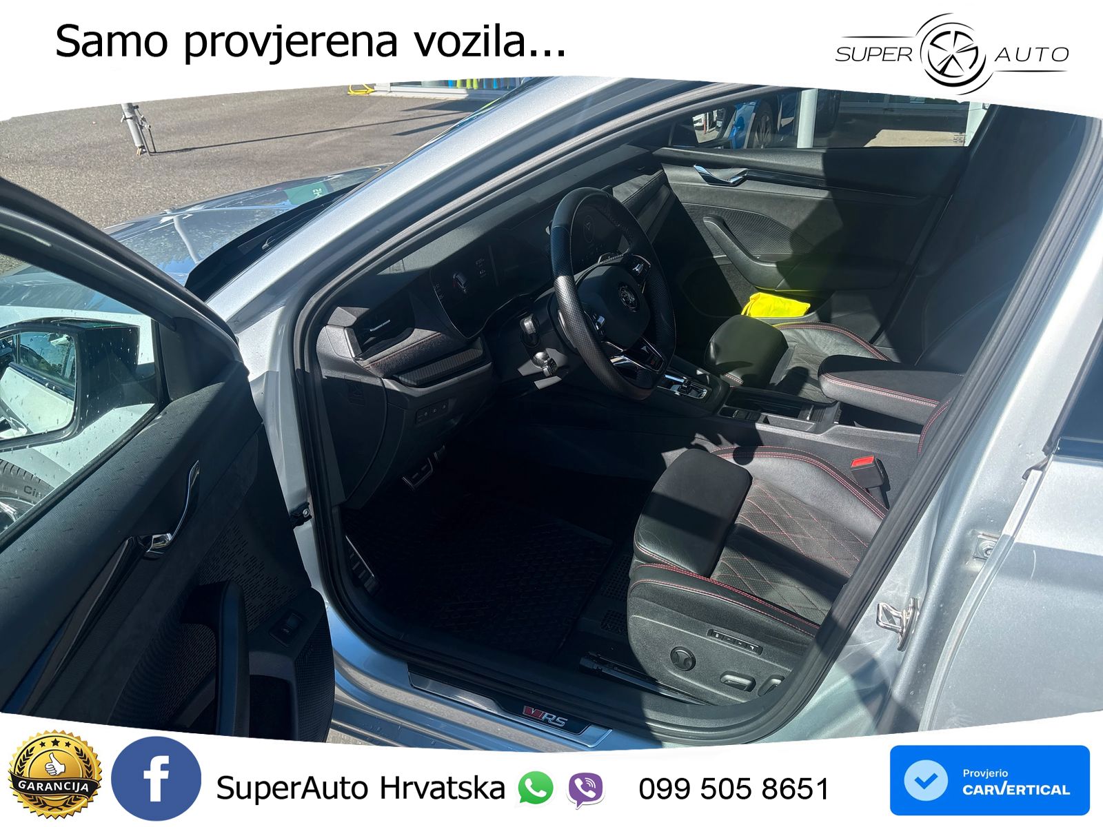Škoda Octavia Combi RS 2.0 TDI (200 KS) 4x4 DSG LED+GR SJED+ACC