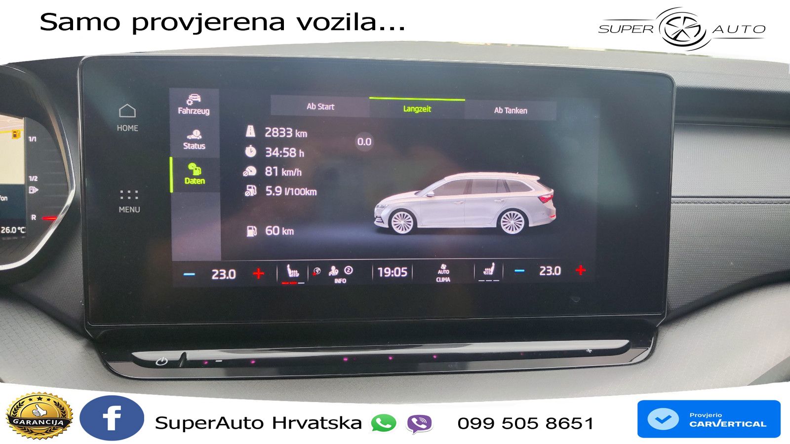 Škoda Octavia Combi 2.0 TDI (150 KS) DSG